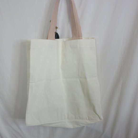 Cynthia Rowley Mom Canvas Large Tote Bag Floral Pink Purse Bag NWT - Picture 6 of 9